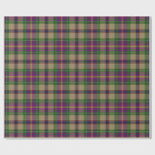 Papier Cadeau Tartan d'état de l'Orégon. Plaid de ressortissant (Plat)