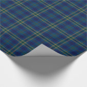 Papier Cadeau Tartan d'Irlandais de Fermanagh du comté (Coin)
