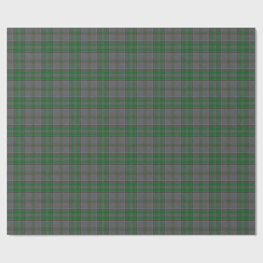 Papier Cadeau Tartan d'Irlandais de Wicklow du comté (Plat)