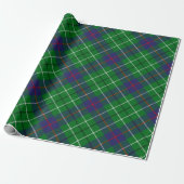 Papier Cadeau Tartan du clan Duncan (Déroulé)