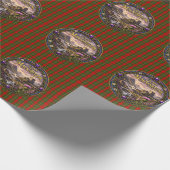 Papier Cadeau Tartan du clan écossais MacGregor (Coin)