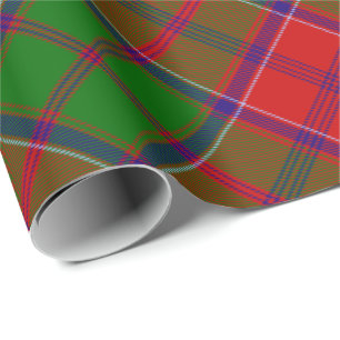 Papier Cadeau Tartan du clan Grant