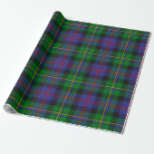 Papier Cadeau Tartan du clan Malcolm (Déroulé)