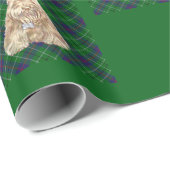 Papier Cadeau Tartan écossais (Coin rond)
