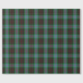 Papier Cadeau Tartan écossais de chasse de Brodie de clan (Plat)