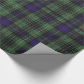 Papier Cadeau Tartan écossais de kilt de plaid de clan de (Coin)