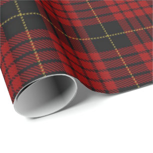 Papier Cadeau Tartan écossais de MacQueen de clan
