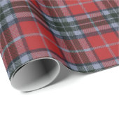 Papier Cadeau Tartan écossais d'origine moderne de Mactavish (Coin rond)