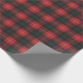 Papier Cadeau Tartan écossais moderne de Chisholm (Coin)