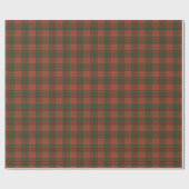 Papier Cadeau Tartan écossais original de Livingston (Plat)