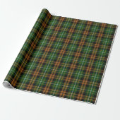 Papier Cadeau Tartan orange d'écossais de chasse de Ramsay de (Déroulé)