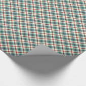 Papier Cadeau Tartan personnalisé (Coin)