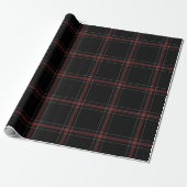 Papier Cadeau Tartan Plaid (Déroulé)