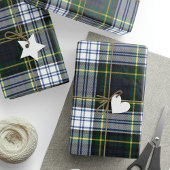 Papier Cadeau Tartan Plaid Clan Gordon Motif écossais