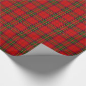 Papier Cadeau Tartan Plaid Fabric Motif (Coin)