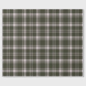 Papier Cadeau Tartan Plaid Farmhouse Forest Green (Plat)