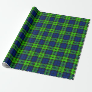 Papier Cadeau Tartan plaqué Blackwatch