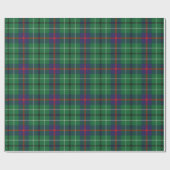 Papier Cadeau Tartan tacheté Rustique écotique (Plat)