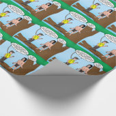 Papier Cadeau Tarzan se renseigne sur des instruments de camp (Coin)