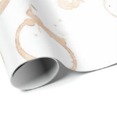 Papier Cadeau Tasse de café tasse de café (Coin rond)