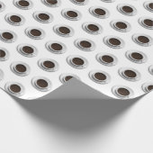 Papier Cadeau Tasses de papier d'emballage de café (Coin)