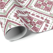 Papier Cadeau Tatreez (Coin rond)