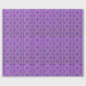 Papier Cadeau Tatreez Palestinien Imprimé En Papier À Enveloppem (Plat)