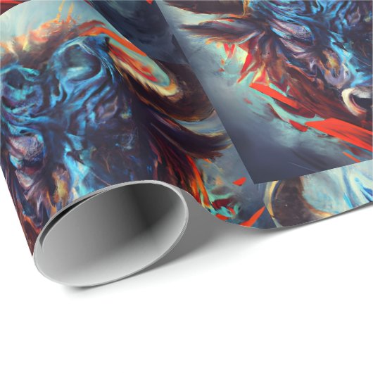 Papier Cadeau Taurus (Coin rond)