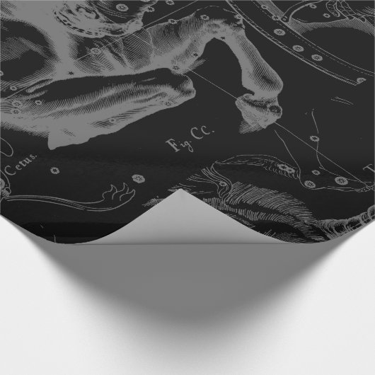 Papier Cadeau Taurus Constellation Map Hevelius 1690 (Coin)