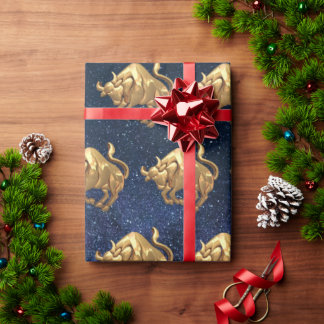 Papier Cadeau Taurus Zodiac