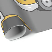 Papier Cadeau Taxi jaune (Coin rond)