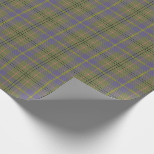 Papier Cadeau Taylor Ancien Tartan écossais (Coin)