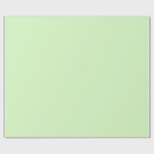 Papier Cadeau Tea vert pastel Feuille couleur solide (Plat)