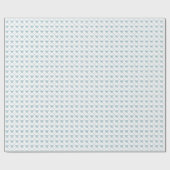 Papier Cadeau Teal bows on white background   (Plat)