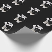 Papier Cadeau Team Pointe Ballet Silhouette (Coin)