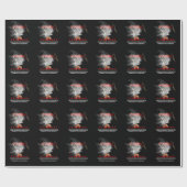 Papier Cadeau Teamwork Basketball Motivational Inspirational (Plat)