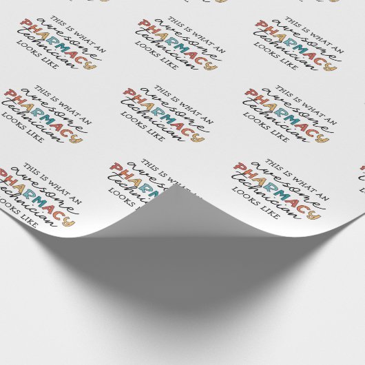 Papier Cadeau Technicien en pharmacie Awesome Technologie en pha (Coin)