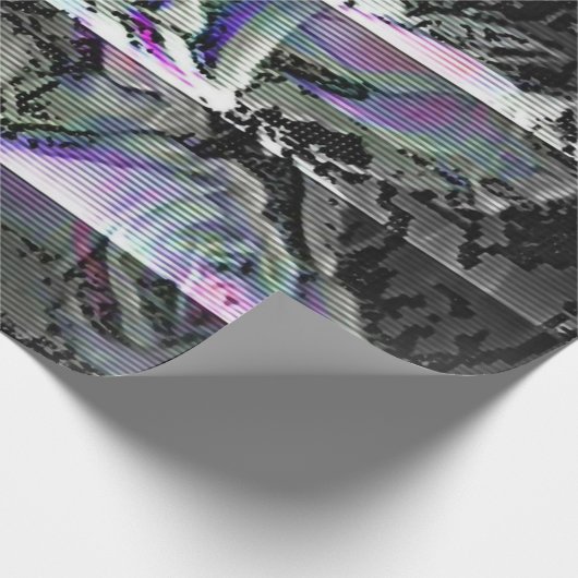 Papier Cadeau Techno Bouquet (Coin)