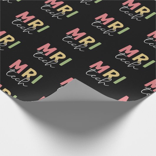 Papier Cadeau Technologie IRM | Cadeaux de technologue IRM (Coin)