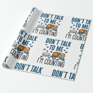 Papier Cadeau Technologie pharmaceutique Ne me parlez pas Je com