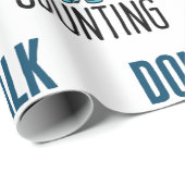 Papier Cadeau Technologie pharmaceutique Ne me parlez pas Je com (Coin rond)