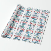 Papier Cadeau Technologue chirurgical épuisé Funny Scrub Tech (Déroulé)