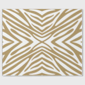 Papier Cadeau Teck Neutral Zebra (Plat)