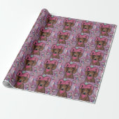 Papier Cadeau Teckel (Déroulé)