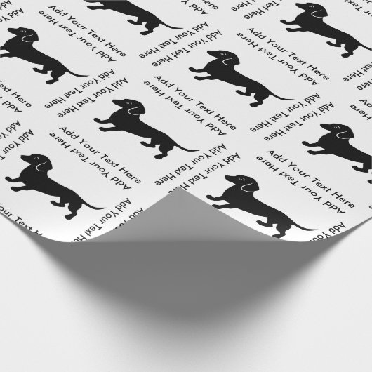 Papier Cadeau Teckel (Coin)