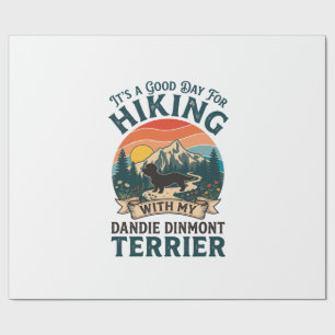 Papier Cadeau Teckels Dandie Dinmont Terrier Chien Montagnes Cou