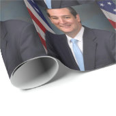 Papier Cadeau Ted Cruz (Coin rond)
