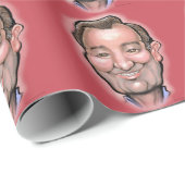 Papier Cadeau Ted Cruz (Coin rond)