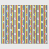 Papier Cadeau Ted Lasso | AFC Richmond Logo Motif de bande (Plat)