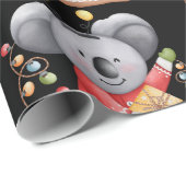 Papier Cadeau Teddy bear (Coin rond)